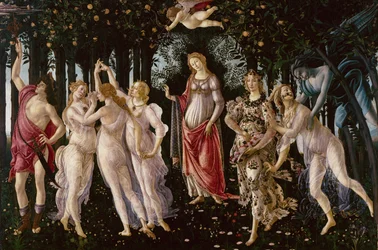 プリマベーラ、1478年頃（パネル上のテンペラ）
