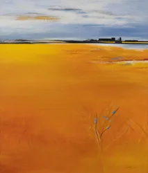 Farmstead, 2019（キャンバスにアクリル画）