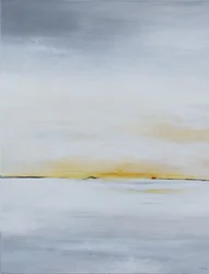 Fields of Ice, 2018（キャンバスにアクリル画）