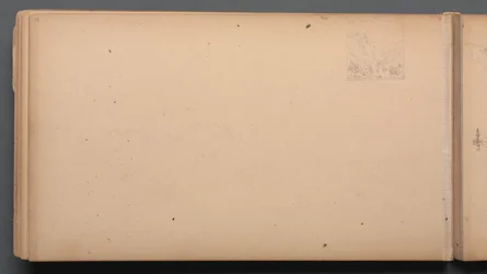 Sketchbook、page 17：Dixville Notch、Maine、1859。