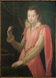 若い女性の肖像 ： Portia Catonis 役