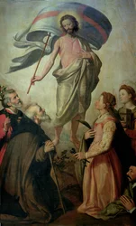 キリストの昇天、1595