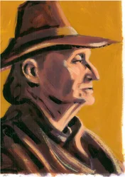 エディス・シットウェル（1887-1964）、2008（油）