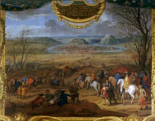 グラン・コンド（1621-1686）と呼ばれるブルボン・コンド（Bourbon-Conde）の王子ルイ2世の行動、フランシュ・コンテ（Franche Comte）のコンクテ