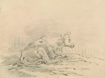 Cow Lying Next to a Fence   1442522   ja       japanese Successfully Translated  Original: The Escape of Gustave I Vasa (or Gustav Vasa) (1496-1560) (future king of Sweden) disguise as a peasant to escape from Denmark Translat: The Escape of Gustave I Vasa