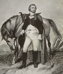 ナサニエル・グリーンの肖像（リトグラフ