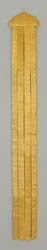 バンデロール/寺院用ハンギング 18世紀頃 絹ブロケード