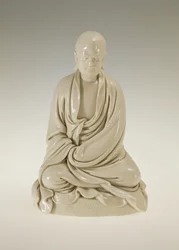 達磨（ダモ）、明王朝（1368-1644）（磁器）