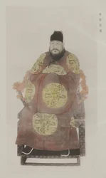 旧皇居の絵画から