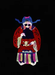 帝国の男性キャラクター。中国の民芸品、ペキン。