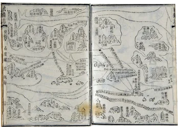 鄭和(Zheng-HeまたはCheng Ho)(1371-1433)またはハッジ・マフムード(アラビア名)の1431年の遠征地図。