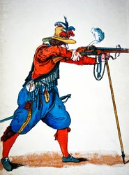 A Musketeer（カラーリトグラフ）