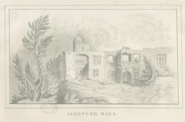 ビダルフホール（旧）：鉛筆画、nd [？1830s]（描画）