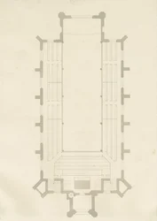 Burton-upon-Trent - Holy Trinity Church: Drawing, nd [?1820s] (drawing)
