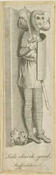 Leek Churchyard - Knight: engraving, nd [?18 cent] (print)