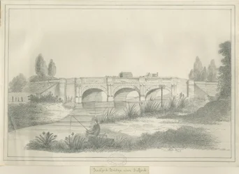 Stafford - Radford Bridge: pencil drawing, nd [?19世紀] (drawing)