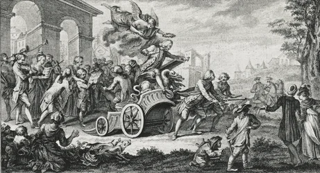Le Triomphe by Jean-Philippe Rameau (Jean Philippe) (1683-1764) - イギリスの作曲家、チェンバロ奏者、オルガン奏者、音楽理論家