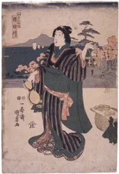 えど めいしょ うち： すみだがわ （をまん うぃｔｈ ごうｒｄ） （こぉうｒ をおｄくｔ）