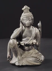 Nyoirin Kannon, Kamakura Period (bronze)