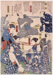 三連祭壇画、俳優の「綱引き」首付き（写真）