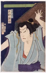 無題（カラー木版画）