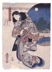 無題（カラー木版画）