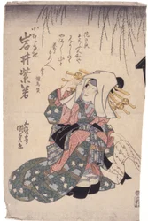 無題（カラー木版画）