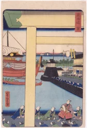 無題（カラー木版画）