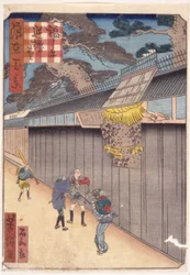 無題（カラー木版画）