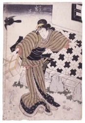 無題（カラー木版画）