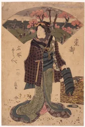 無題（カラー木版画）