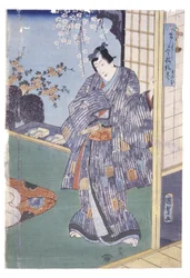 無題（カラー木版画）