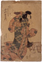 無題（カラー木版画）