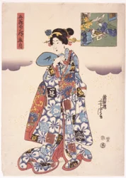 無題（カラー木版画）