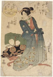 無題（カラー木版画）