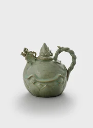 水差し（青磁釉の石器）
