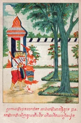 マハジャナカ ジャータカ。 の。 1910年（イラスト）