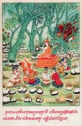 Temiya Jakata.(エングレービング、1910年頃)