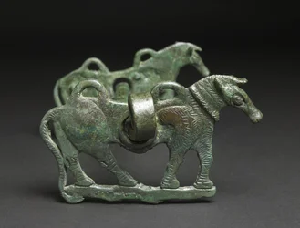 馬のビット、紀元前9～7世紀頃、イラン（ブロンズ） (113753も参照)
