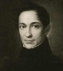 アレクサンダー・ヘルゼンの肖像（リトグラフ