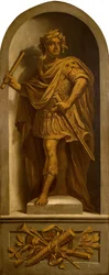 戦士、1710年。