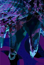 Artichoke_abst_vert3b (デジタル)
