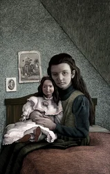A Little Princess, 2004（スクラッチボード、デジタル彩色）