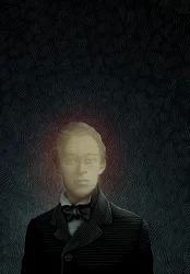 Ghosts, 2008（スクラッチボード、デジタル彩色）