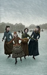 Little Women, 2004（スクラッチボード、デジタル彩色）