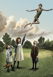 ピーター・パン, 2008 (スクラッチボード、デジタル彩色)