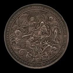 グスタフ・アドルフ王の凱旋[裏]、1634年。