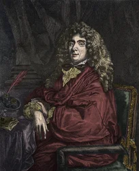 ジャン・バティスト・ポケリン・ディット・モリエールの肖像（Jean Baptiste Poquelin dit Moliere