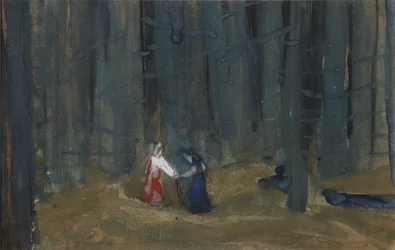 死んだ姫と七騎士の物語への挿絵