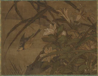 鳥と花